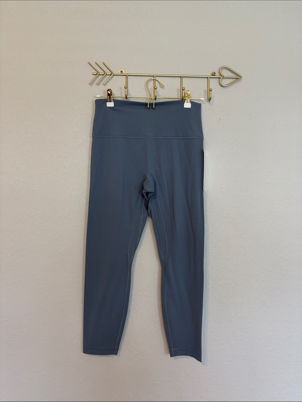 Lululemon Align No Line High-Rise Pant 25” Blue Gray Size 10 NWT